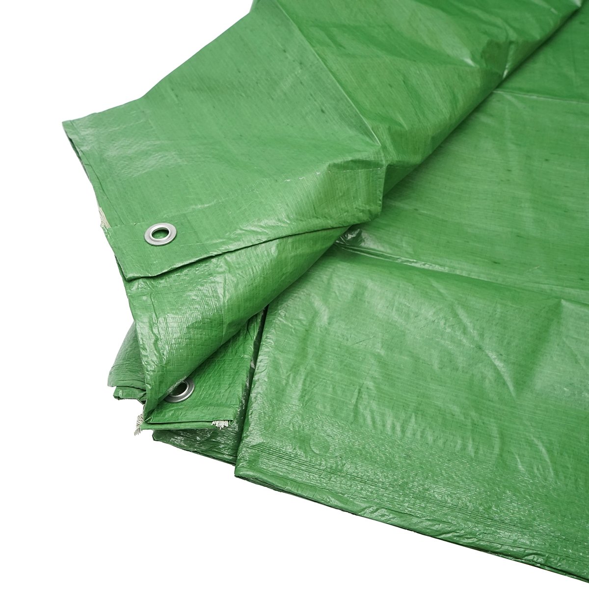 Prelata cu ochiuri de prindere 100g/m2 verde 6x8m Breckner Germany